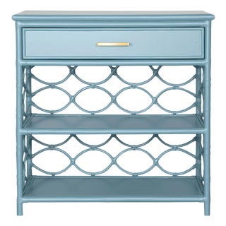 Infinity End Table - Pool Blue For Sale