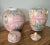 Ceramic 1980s Palm Beach Peach Pair of Floral Ginger Jars For Sale - Image 7 of 11