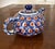 This Boleslawiec pottery teapot is hand-crafted stoneware from Poland. It is hand painted in a traditional pattern of...