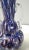 Vintage Blue Murano Glass Vase with Murrines attributed to Fratelli Toso, Italy, 1960s For Sale - Image 12 of 16