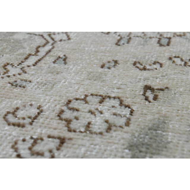 Traditional 1970s Vintage Persian Handmade Wool Cotton Orange Area Rug For Sale - Image 3 of 11