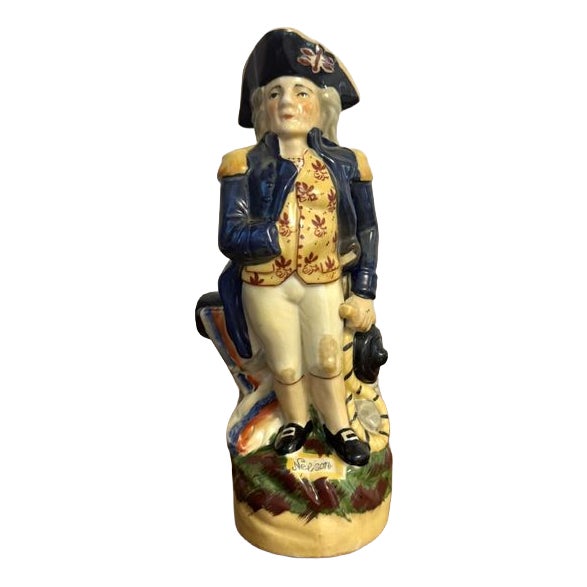 Antique Lord Nelson Toby Jug, 1870 For Sale