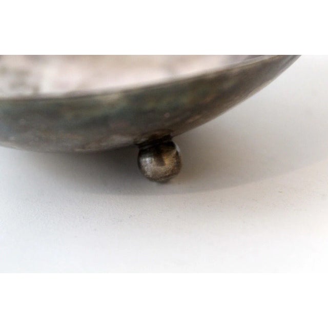 Vintage Mid-Century Modern Alfredo Scciarotta Modernist Sterling Silver Mini Bowls - A Pair For Sale In Detroit - Image 6 of 11