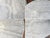Postmodern 1970s Cream Off White Round Travertine Dining Table, Pedestal Base For Sale - Image 10 of 11
