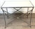Maison Jansen Style French Neoclassical Steel & Brass Mirrored Gueridon Table Maison Jansen Style French Neoclassical...