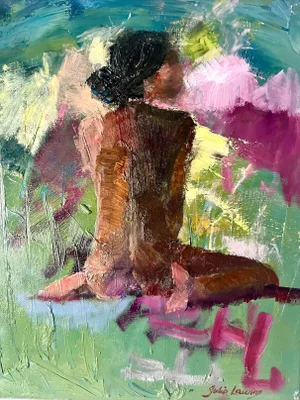 Dreaming, Original Oil Painting by Julia Lawing