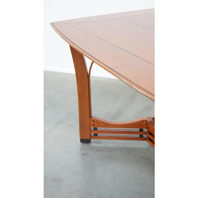 Art Nouveau Dining Table by Paul Schuitema For Sale - Image 9 of 13