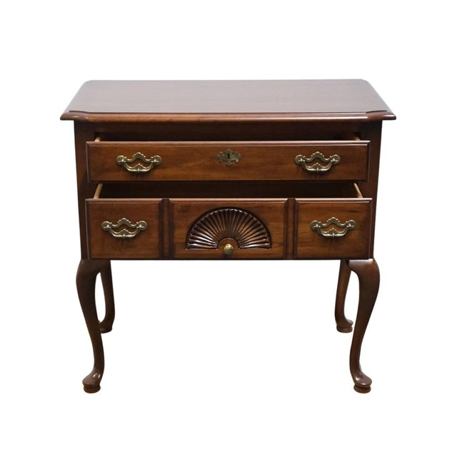 Thomasville Thomasville Furniture Collector's Cherry Traditional Style 32" Lowboy Chest 10131-720 For Sale - Image 4 of 12