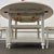 Pottery Barn Shayne Drop Leaf Table + Pair of Napoleon Side Chairs, Set of Three For Sale - Image 9 of 12