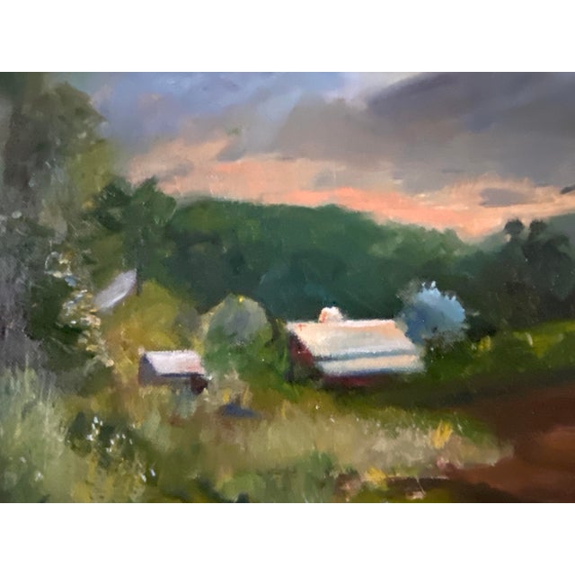 The morning after a storm, i ventured down the road and caught the sun coming up. Theis 12x15 inch painting was created on...