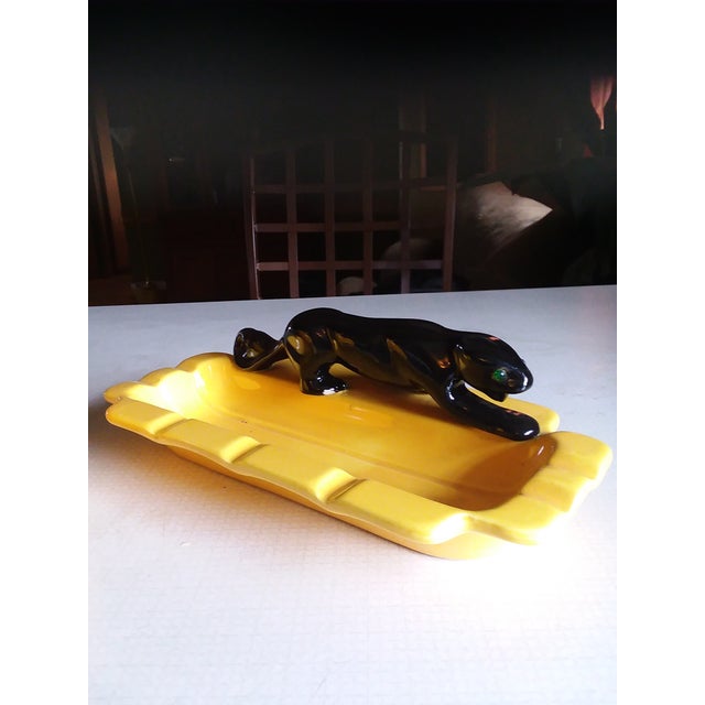 Vintage MidCentury Modern ElectroMatch Table Lighter and Panther