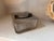 Art Deco French Glass Lidded Box with Chrome Lid, 1920 For Sale - Image 12 of 12