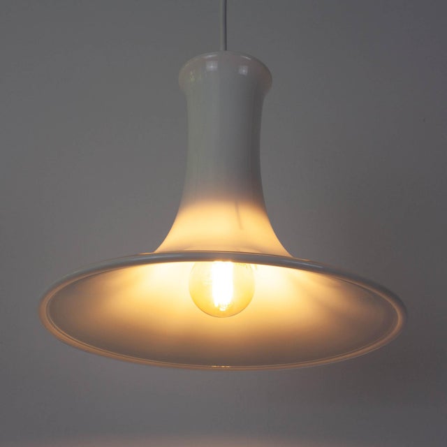 Royal Copenhagen Mandarin Pendant Lamp by Michael Bang for Holmegaard / Royal Copenhagen, Denmark, 1980s For Sale - Image 4 of 15