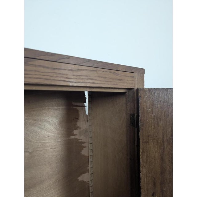 Vintage Industrial Style Sideboard in Wood For Sale - Image 6 of 8