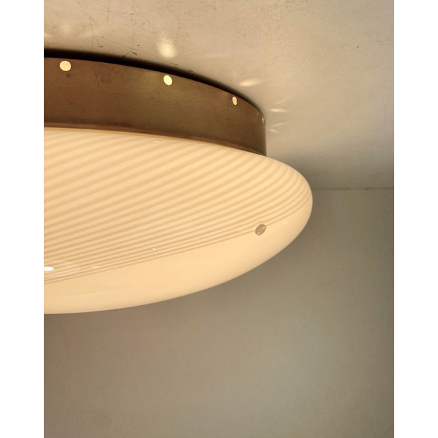 Murano Glass Ceiling Lamp by Lino Tagliapietra for La Murrina, Italy, 1970s For Sale - Image 6 of 13