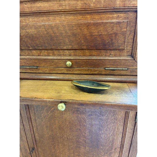 Vintage Solid Bronze Ring Dish For Sale - Image 11 of 11