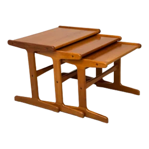 Vintage Danish Modern Teak Nesting Tables