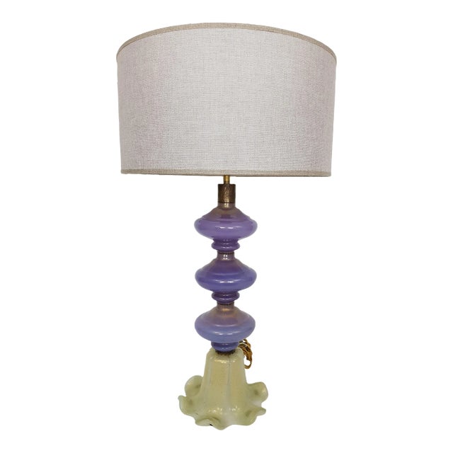 Lamp in Murano Glass from Seguso For Sale