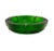 Mid-Century Modern Vintage Green Indiana Glass Ashtray Eagle Shield Stars For Sale - Image 3 of 6