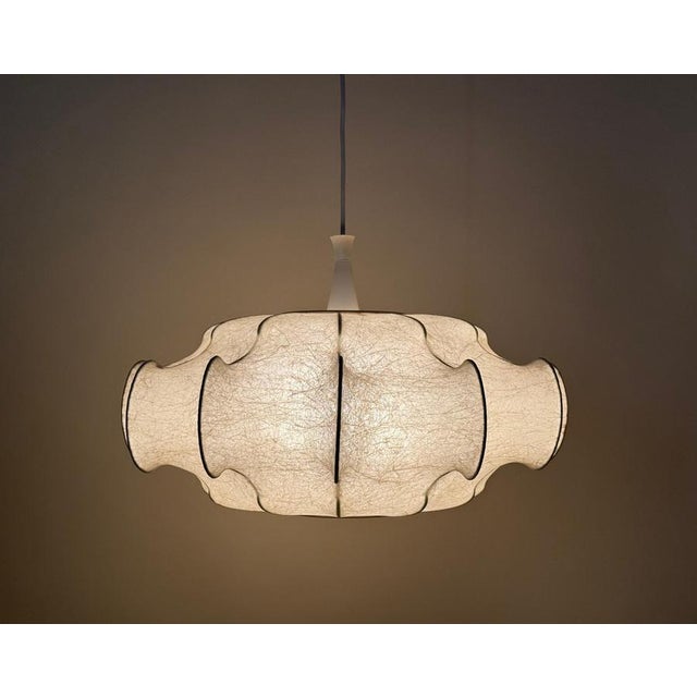 Italian Cocoon Lamp by Castiglioni for Flos, 1960s For Sale - Image 3 of 17