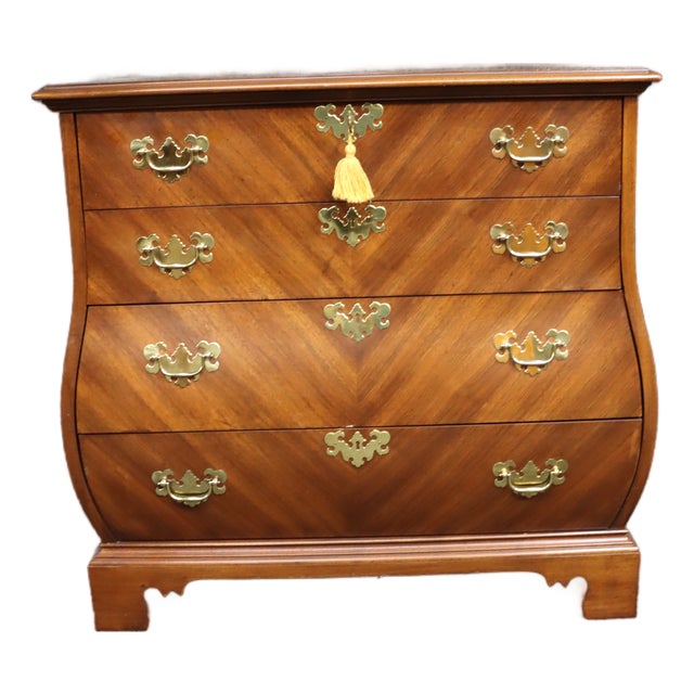 Weiman Cherry Bombay Commode Chest For Sale
