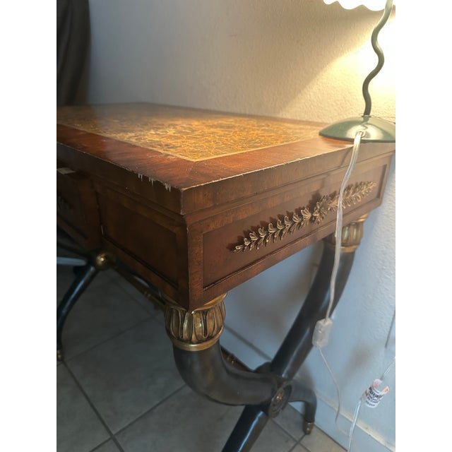 Mid 20th Century Mid 20th Century Maitland-Smith Mid-Century Writing Desk For Sale - Image 5 of 16