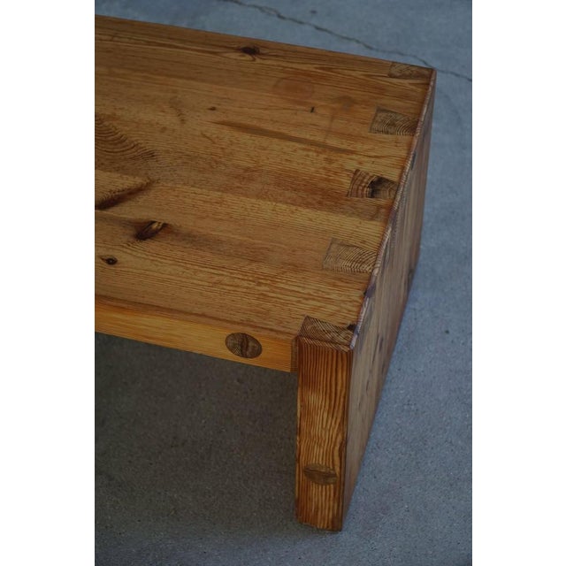 Brown Modern Swedish Bench Early Model Zink by Roland Wilhelmsson, 1972 For Sale - Image 8 of 17