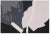 Metal Neil Anderson, Large Abstract Figural Hard Edge Op Art Oil on Canvas Painting in Dark Neutrals For Sale - Image 7 of 11