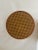 1930s Antique American Folk Art Straw Woven Round Box For Sale - Image 5 of 5