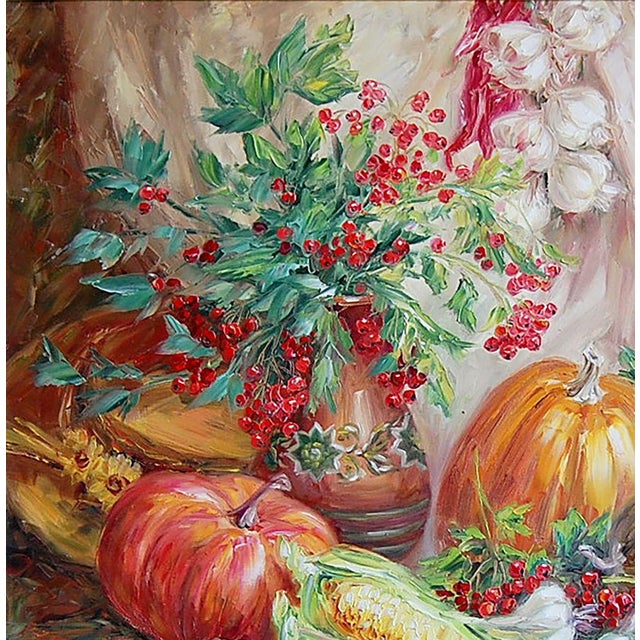 Impressionist Oil Painting From the Grandfather's Garden Kotmin Olga For Sale - Image 3 of 6