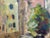 Impressionist 1970s Oil Painting City Landscape For Sale - Image 3 of 10
