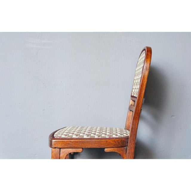 Art Nouveau No. 715 Chair by Gustav Siegel for J.&J. Kohn, Vienna, Austria, Early 20th Century For Sale - Image 13 of 18