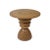 The Cobo Side Table showcases Oggetti's Showtime veneer, a combination of rattan strips and coconut twigs inlaid side by...
