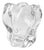 Crystal Glass Vase by Edvin Öhrström for Orrefors, 1940s For Sale