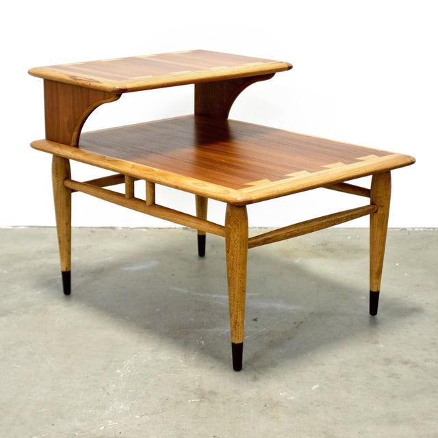 Dimensions: 21” L x 28” D x 21” H Origin: Altavista, VA Designer: Andre Bus Manufacturer: Lane Furniture Year: 1958-1965...
