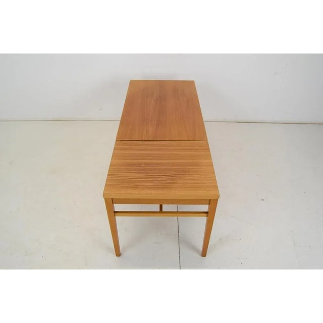 Wood Mid-Century Table from Jitona Company, 1970s For Sale - Image 7 of 11