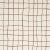 Schumacher X Miles Redd Painterly Windowpane Fabric in Brown For Sale