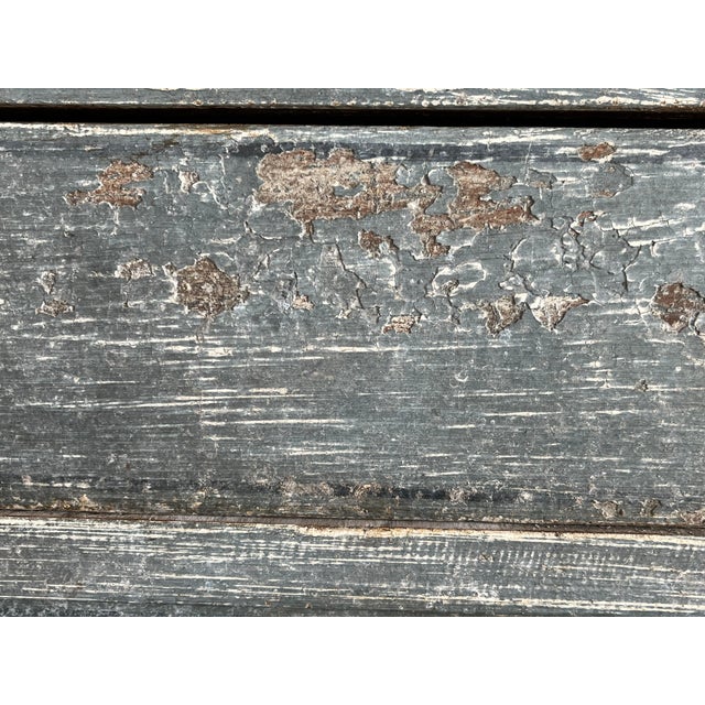 19th Century Italian Painted Neoclassical Commode / Chest of Drawers For Sale - Image 6 of 16