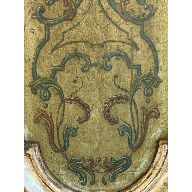 Pair of 19th C. Italian Venetian Baroque Boiserie Doors For Sale - Image 9 of 18