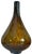 17+ In. Tall Murano Mottled Amber Gourd Shaped Art Glass Vase For Sale - Image 12 of 18