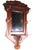 Victorian Eastlake Aesthetic Movement Wall Mirror Hat Rack C. 1880's For Sale - Image 15 of 15