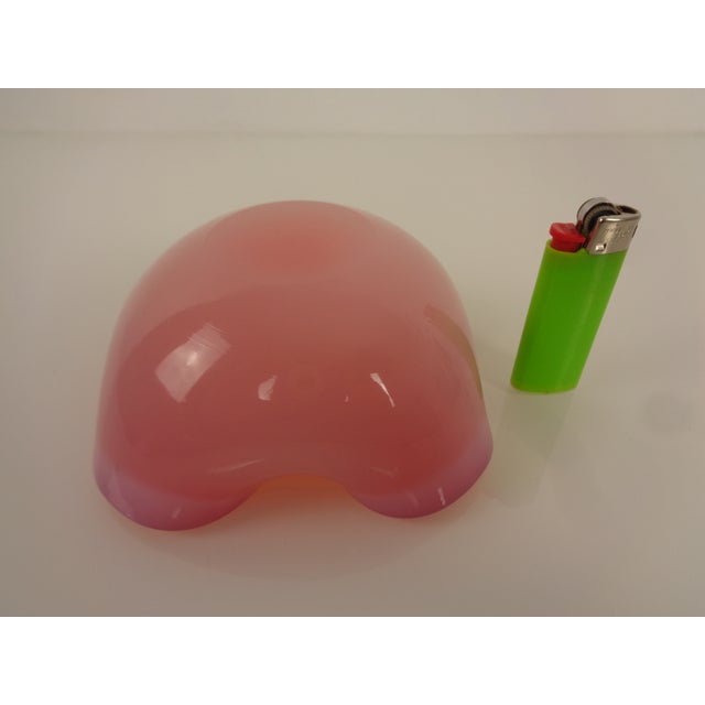 Glass Sommerso Murano Glass Ashtray, Italy, 1960s For Sale - Image 7 of 9