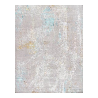 Modern Beige Area Rug-10' 3'' X 14' 3'' For Sale