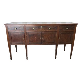 Gorgeous Late 18th-Early 19th Century Inlaid Virginia Walnut Sideboard For Sale