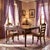 1970s 1970s The Dualist Atelier: Grand Partners Office Suite With Matching Queen Anne Writing Desks & Sculptural Mediterranean Carved Chairs For Sale - Image 5 of 13