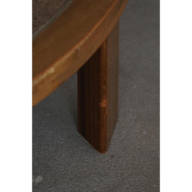 Mid-Century Danish Wood Coffee Table with Ceramic Tile Top by Tue Poulsen, 1970s For Sale - Image 16 of 18