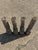 Antique French Farmhouse Turn Carved Wooden Baluster Spindle Table Legs Set of 4 For Sale - Image 9 of 17