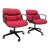 Executive Desk Chairs Charles Pollock for Knoll International - Set of 4 For Sale