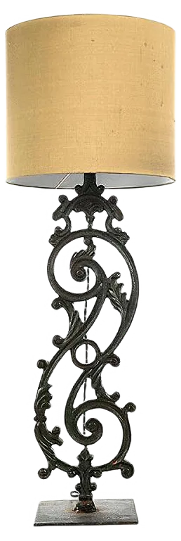 Cast Iron Balustrade Lamp