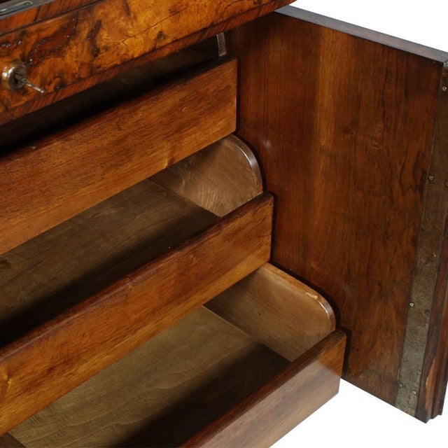 19th Century Chest of Drawers and Mirror from Cucchi & Sola Ammobiliamenti Torino, Set of 2 For Sale - Image 6 of 14